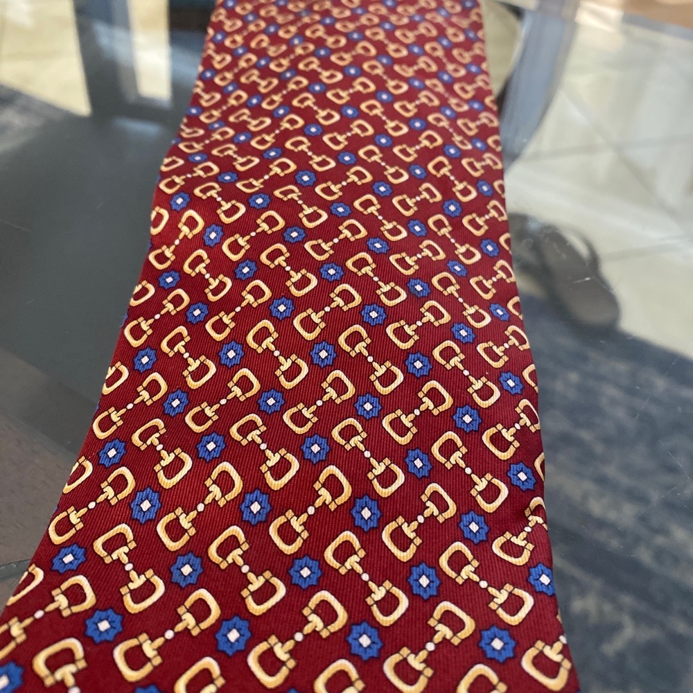 Paolo Gucci Silk Handmade from Italy Neck Tie